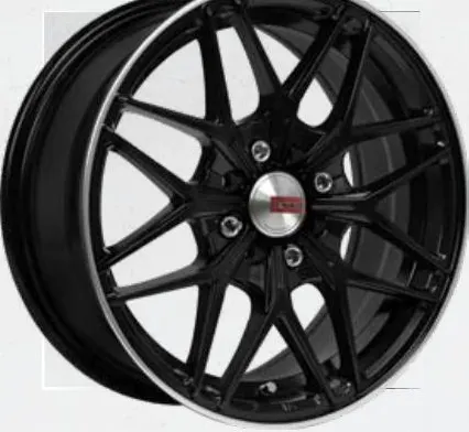 A-Line Rocket wheel, Black machined lip