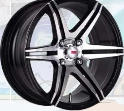 A-Line Trendz wheel, Black machined face