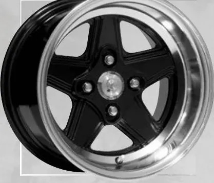 A-Line Assen wheel, Black machined lip