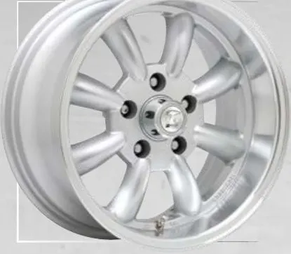 A-Line Zero wheel, Super silver machined lip