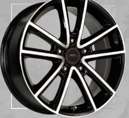 A-Line Perez wheel, Black machined face