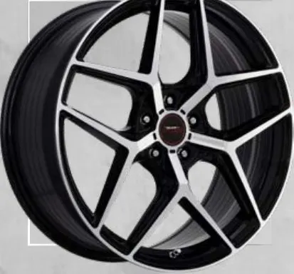 A-Line Monaco wheel, Black machined face