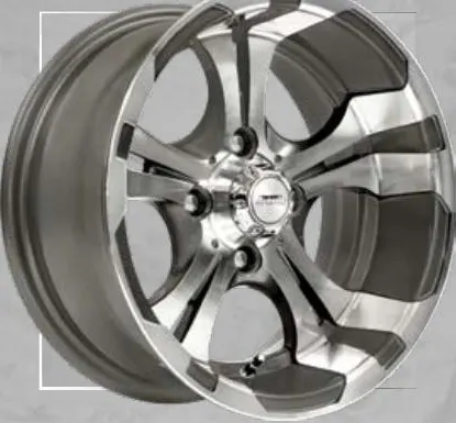 A-Line Zipp wheel, Gun metal machined face