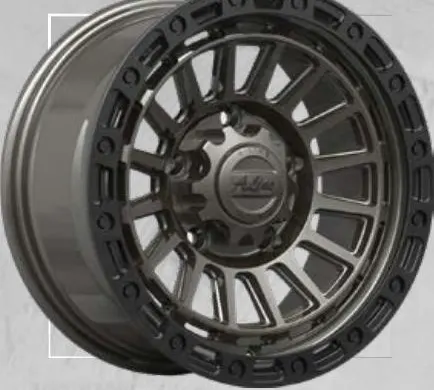 A-Line Indus wheel, Titanium, black lip