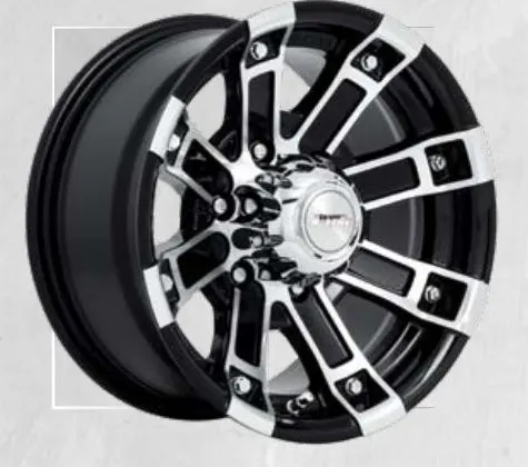 A-Line Lynx wheel, Black machined face