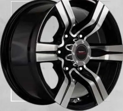 A-Line Colby wheel, Black machined face