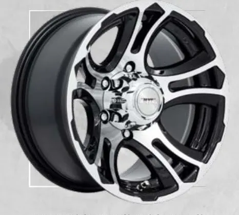A-Line Rebel wheel, Black machined face