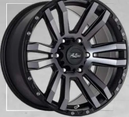 A-Line Scavenger wheel, Satin black, tinted smoke