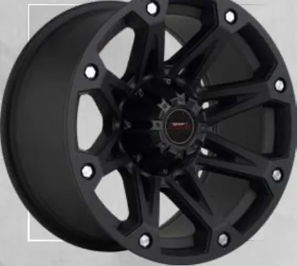 A-Line Hazard wheel, Satin black