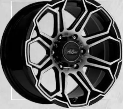 A-Line Terminator wheel, Black machined face