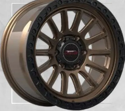 A-Line Tremor wheel, Bronze, black lip