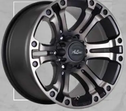 A-Line Granite wheel, Satin black tinted