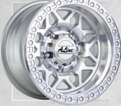 A-Line Scruff wheel, Super silver machined