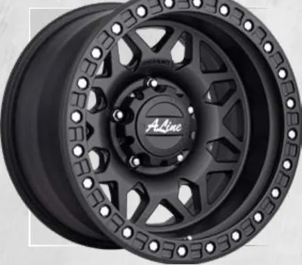 A-Line Scruff wheel, Satin black