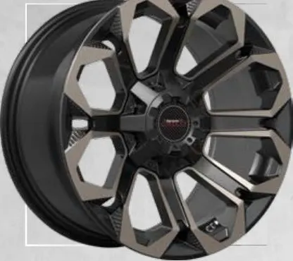 A-Line Hurricane wheel, Satin black tinted