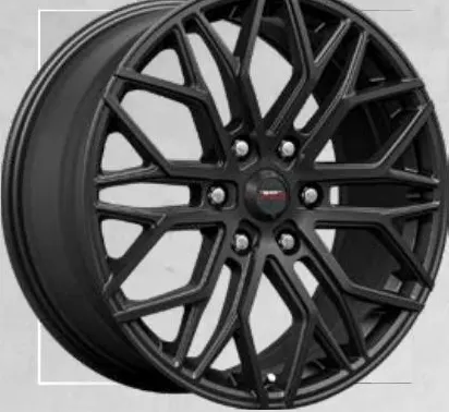 A-Line Inca wheel, Velvet black