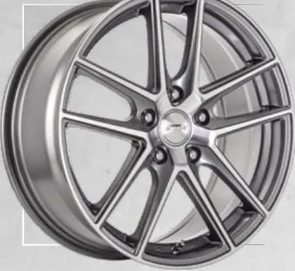 A-Line Victory wheel, Gun metal machined face