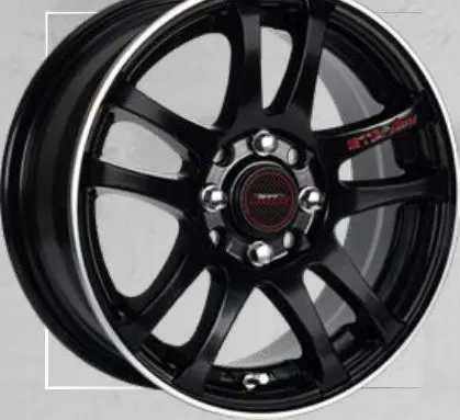 A-Line Energy wheel, Black machined lip