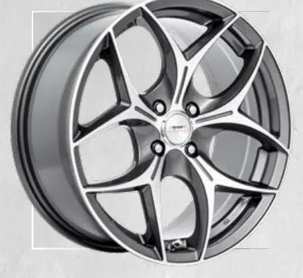 A-Line Flyer wheel, Gun metal machined face