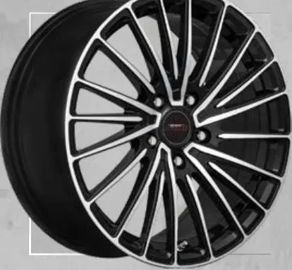 A-Line Techno wheel, Black machined face