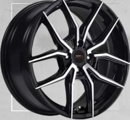 A-Line Tango wheel, Black machined face