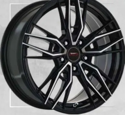 A-Line Axle wheel, Black machined face