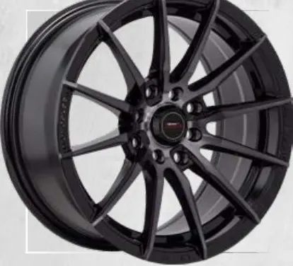A-Line Zest wheel, Black, dark tinted smoke