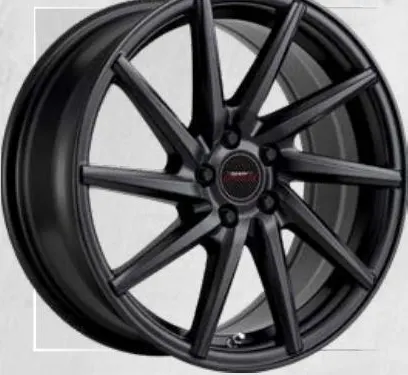 A-Line Phoenix wheel, Graphite, right-turning spokes