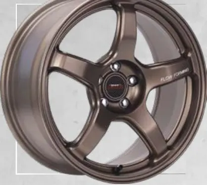 A-Line Fury wheel, Bronze with milled lettering