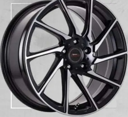 A-Line Stratus wheel, Black, machined spoke and lip