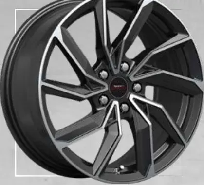 A-Line Recoil wheel, Black machined face