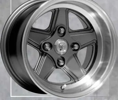 A-Line Assen wheel, Gun metal machined lip