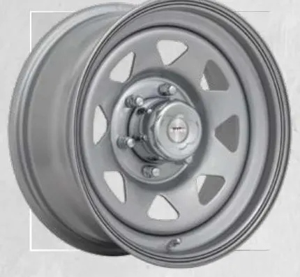 A-Line Grey Spoke wheel, Dual black pinstripe