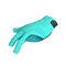 Predator black and turquoise glove