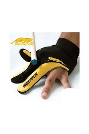 Yellow and black Predator-style glove
