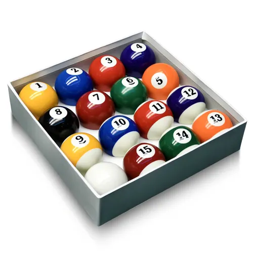 Numbered pool ball set