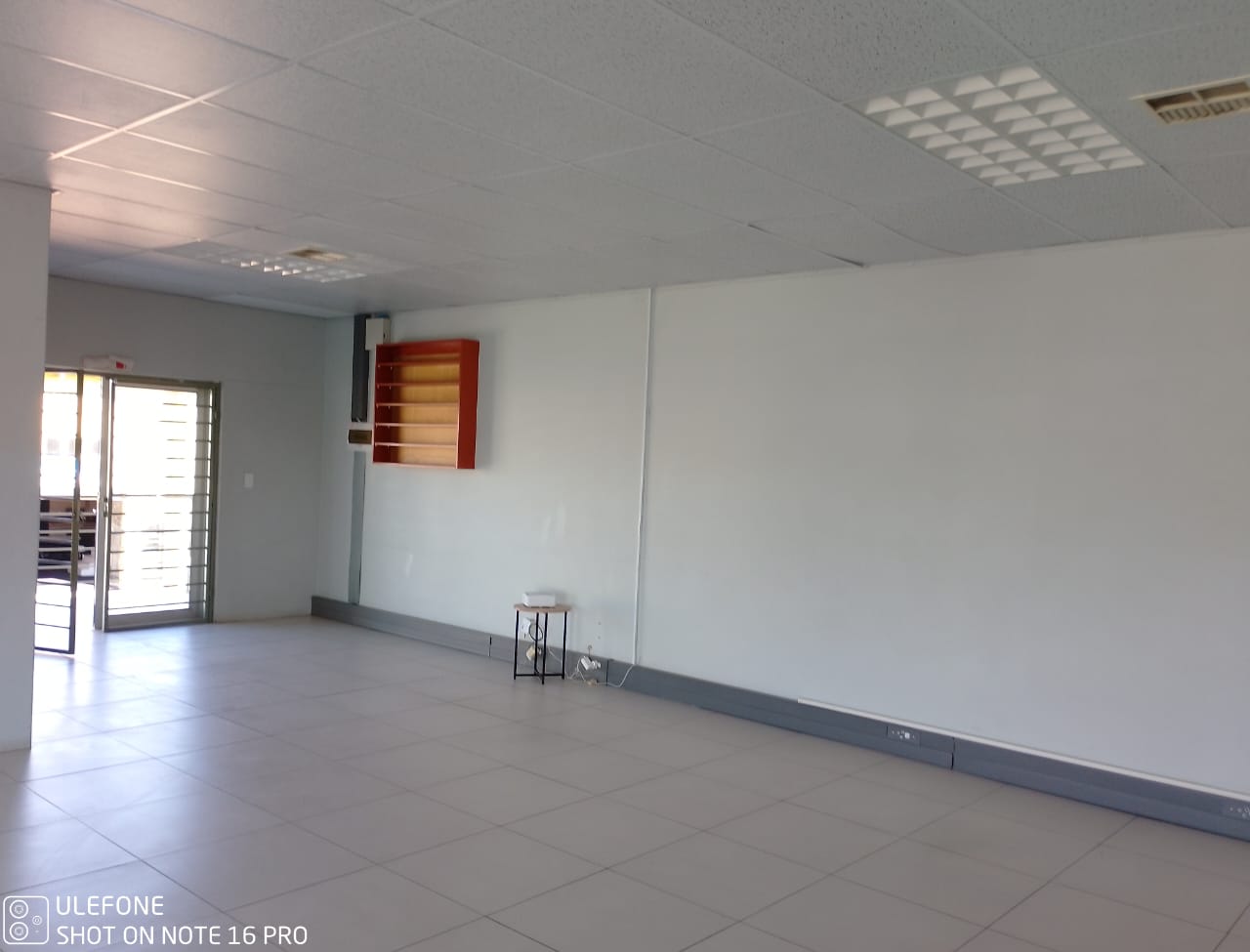 Unit 6 open tiled office space
